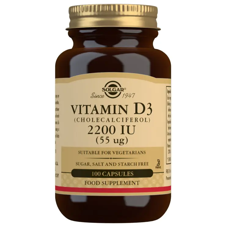 D3-vitamiini, 55ug (D-vitamiini), 30 g
