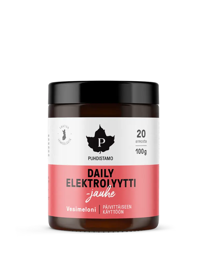 Daily Elektrolyyttijauhe Vesimeloni - 100 g