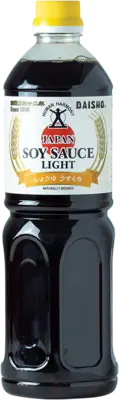 DAISHO, SOY SAUCE LIGHT, NATURAL BREWED 1 LITER
