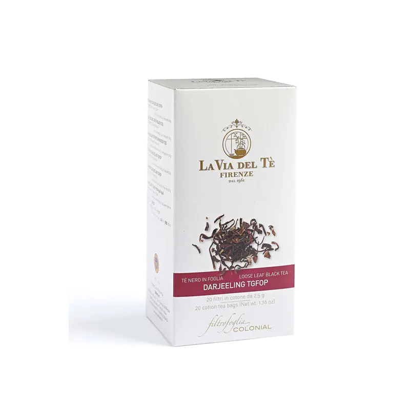 Darjeeling -musta tee - 20 teepussia, 50g