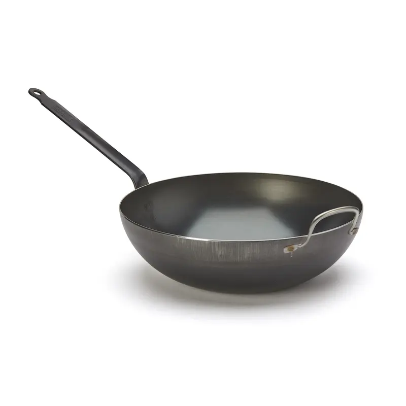 De Buyer Blue Carbon wok ja paistokasari