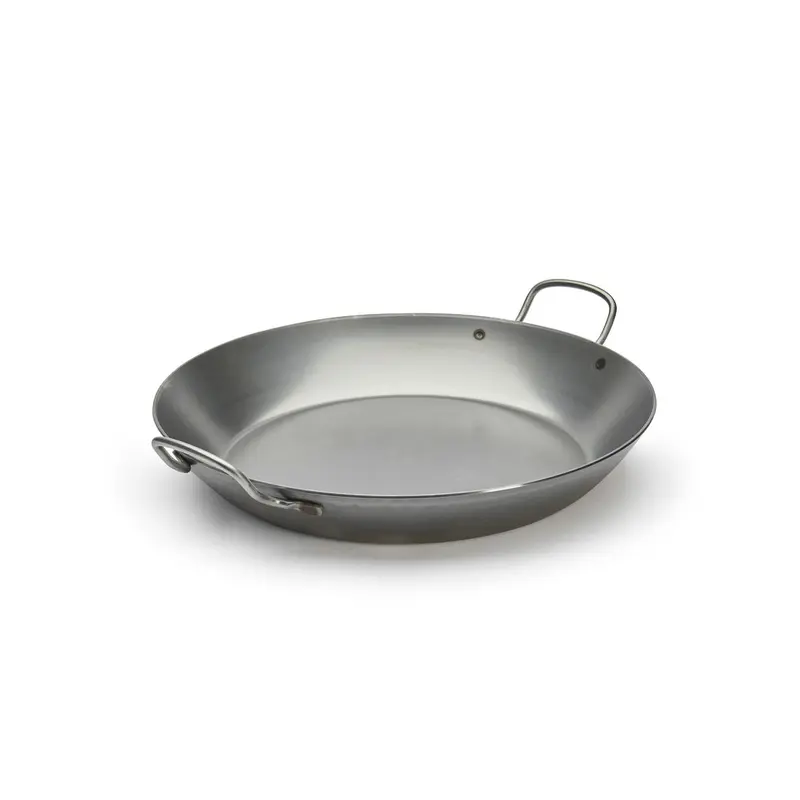 De Buyer Carbone Plus hiiliteräspannu, 2 kahvaa