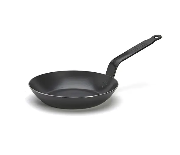 De Buyer hiiliteräspannu Blue Carbon