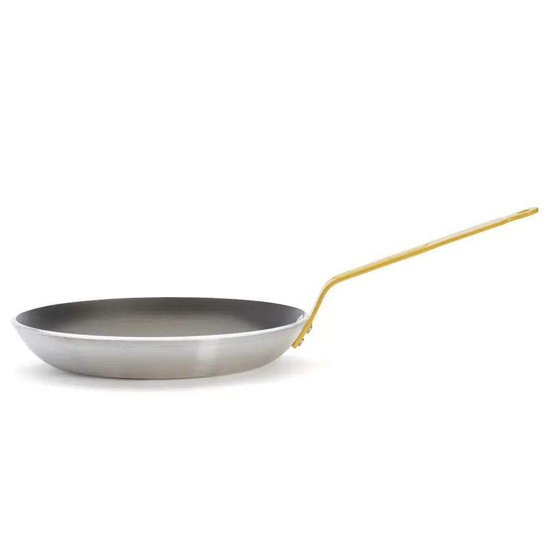 De Buyer non-stick paistinpannu Resto Induction, keltainen kahva