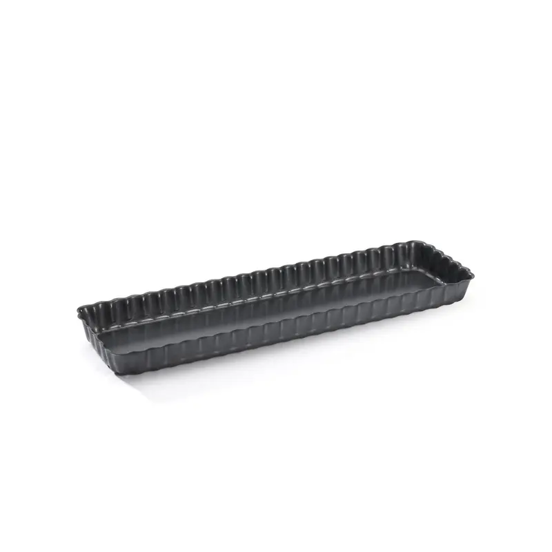 De Buyer piirakkavuoka, irtopohja, non-stick, suorakaide 10x36 cm