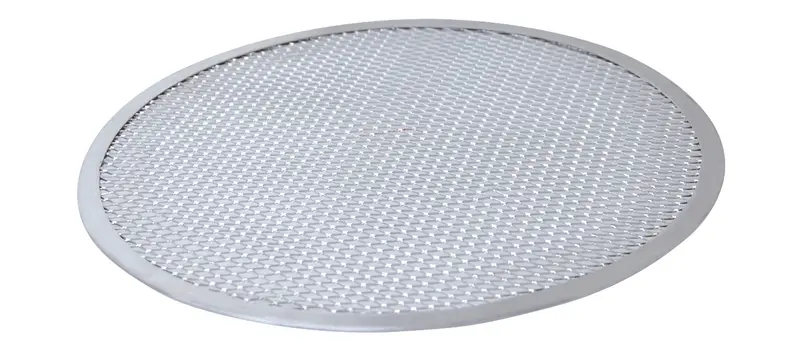 De Buyer pizza-alusta 38 cm, perforoitu