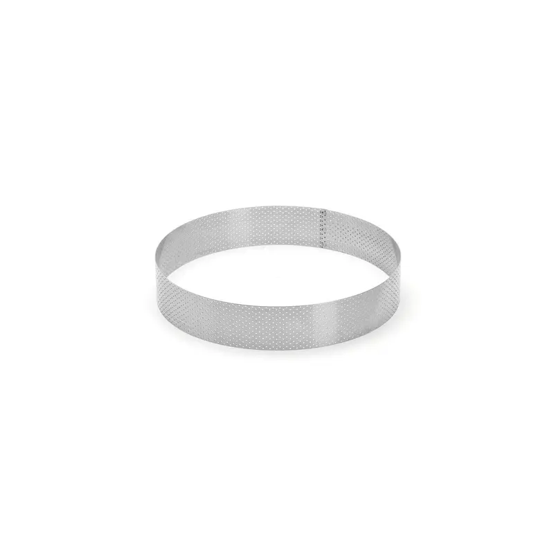 De Buyer pyöreä rei'itetty kakkurengas korkeus 45 mm x Ø 24 cm