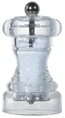 De Buyer suolamylly 10 cm, läpinäkyvä
