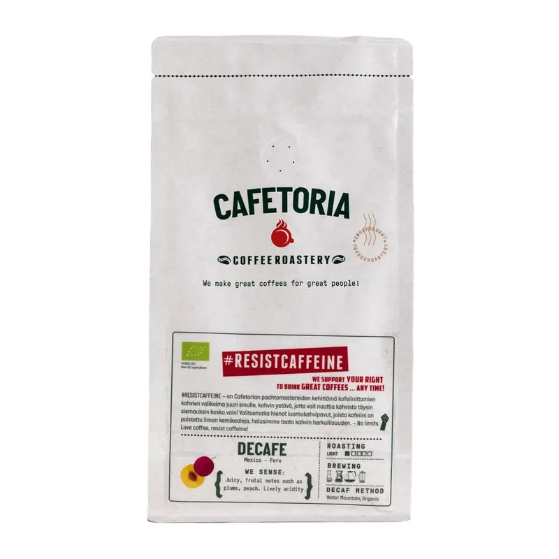 Decafe -kofeiiniton kahvi, 250 g