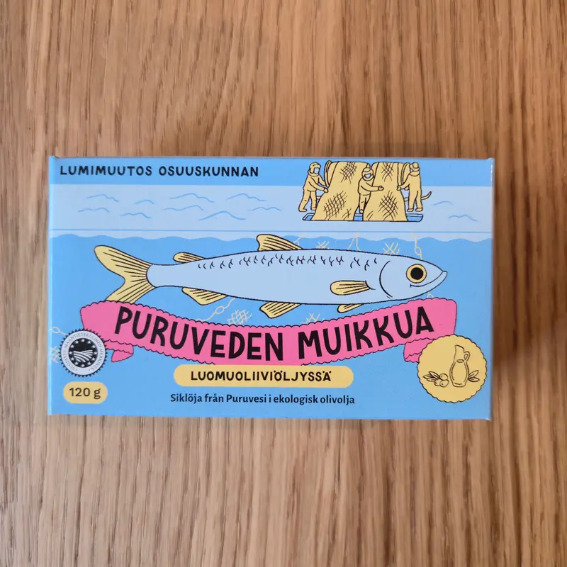 DELETE Puruveden Muikku Luomuoliiviöljyssä