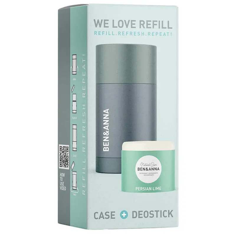 Deodorantti Kotelo + Refill, Persian Lime, 40 g