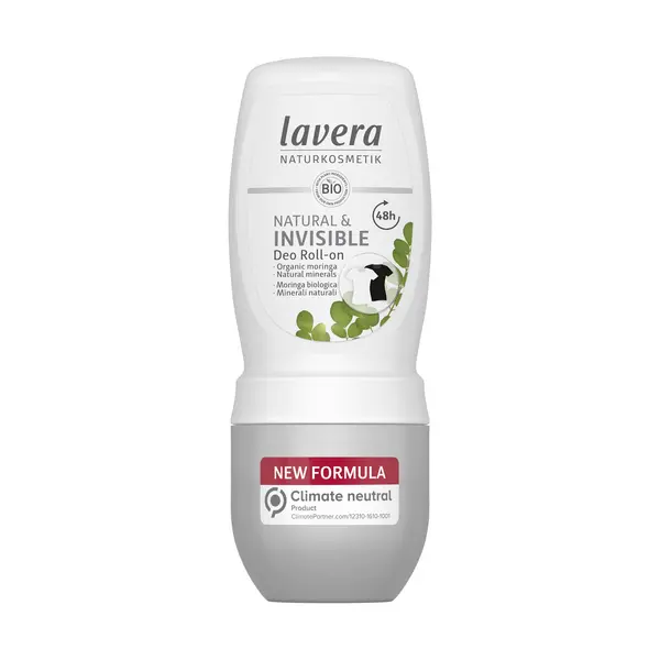 Deodorantti, roll-on, natural & invisible