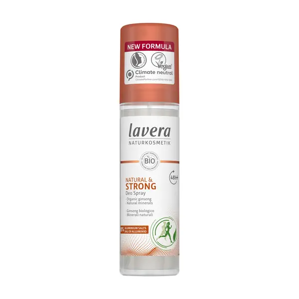 Deodorantti, spray, natural & strong, 75 ml