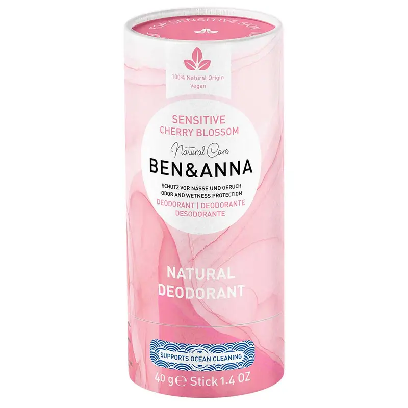 Deodorantti stick 40g Sensitive Cherry Blossom, Ben & Anna