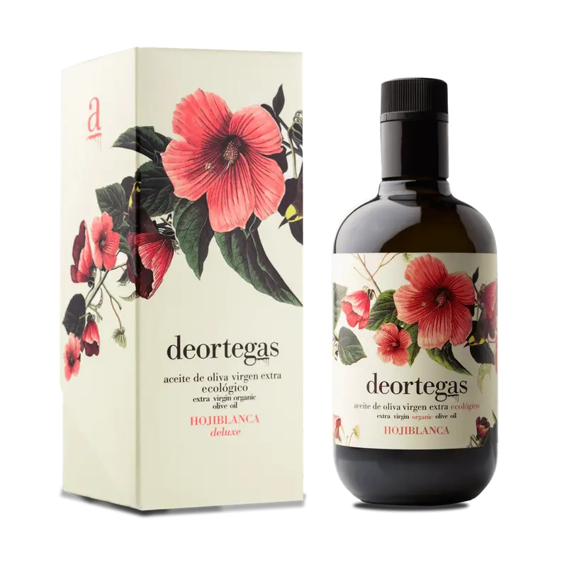 Deortegas Hojiblanca Extra Virgin luomu oliiviöljy