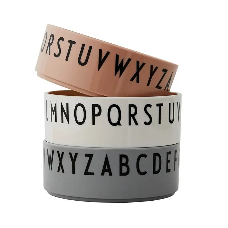 DESIGN LETTERS Breakfast-Dinner-Lunch pink