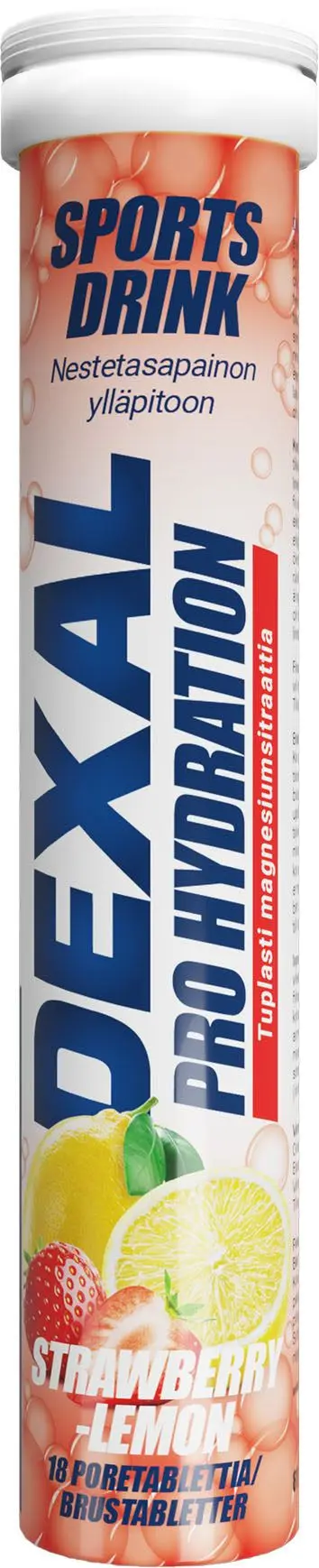 Dexal Pro Hydration Mansikka-Sitruuna + Magnesium