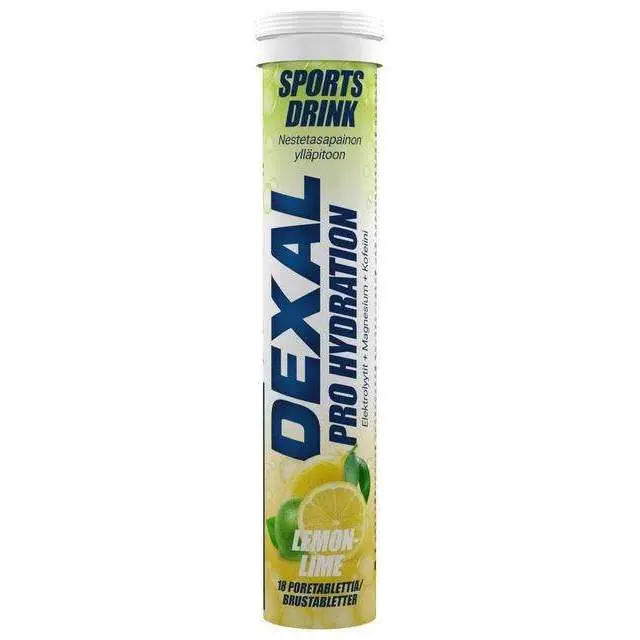 Dexal Pro Hydration Sitruuna-Lime & Kofeiini
