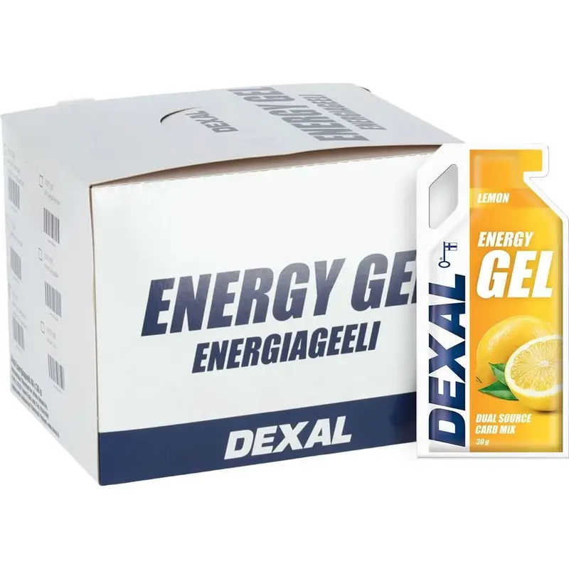 Dexal Sitruuna 40 kpl x 30 g Energiageeli ltk - Säästöpakkaus