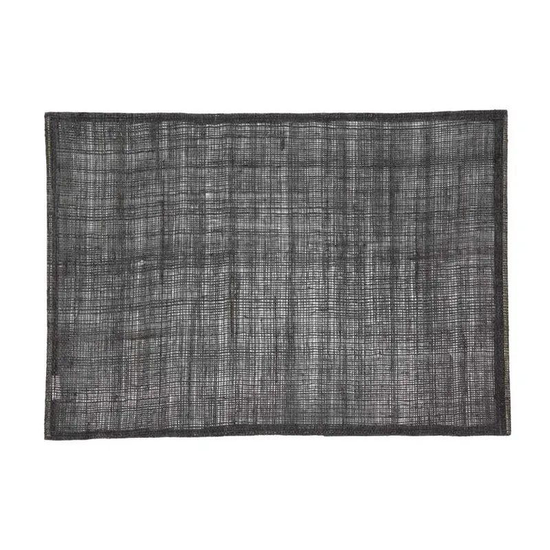 Dixie Linnea pöytätabletti pellavaa 32*45cm, musta