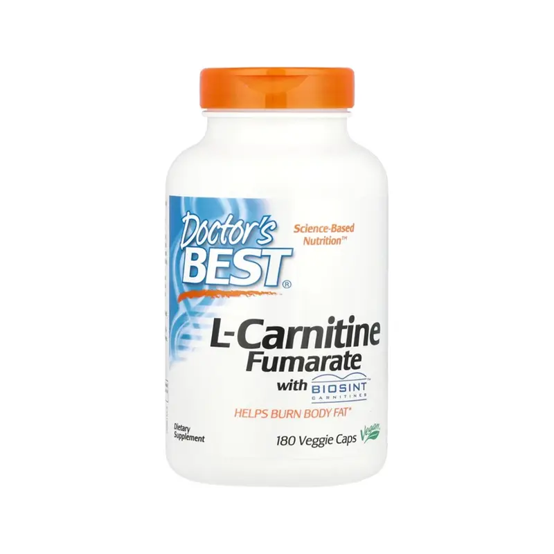 Doctor's Best L-Carnitine Fumarate with Biosint Carnitines 180 Kapselit