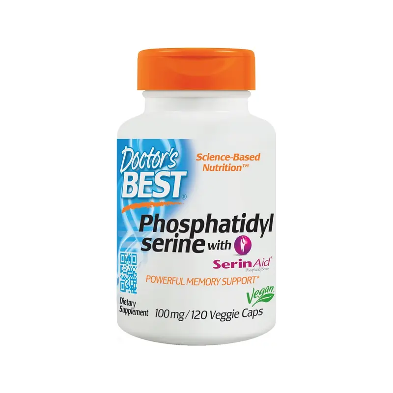 Doctor's Best Phosphatidylserine Serine with SerinAid 100 mg 120 kapselit