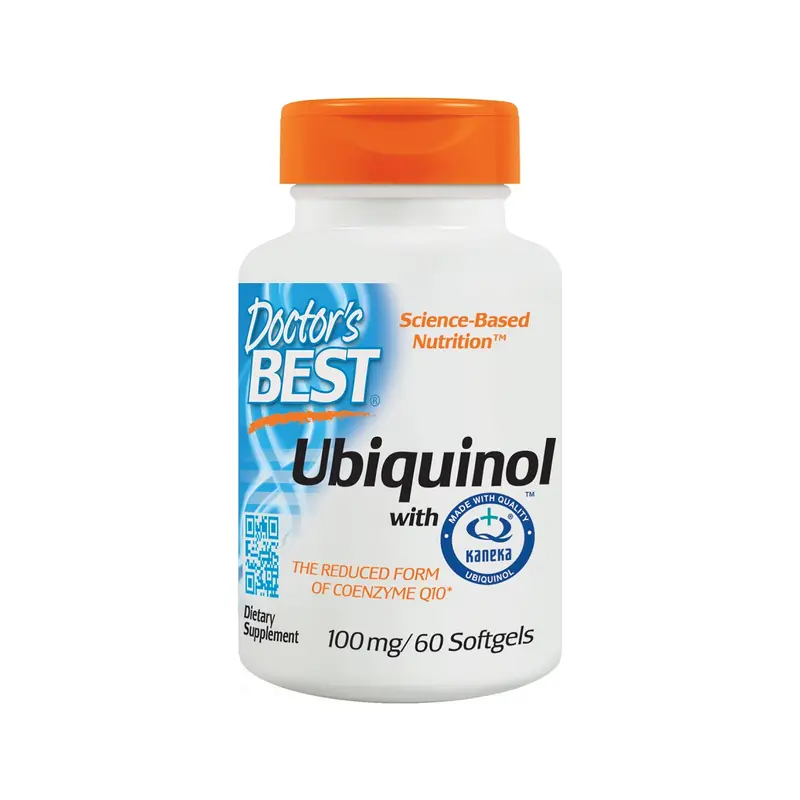 Doctor's Best Ubiquinol with Kaneka 100 mg 60 Kapselit