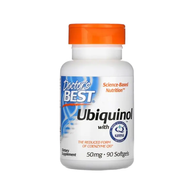 Doctor's Best Ubiquinol with Kaneka 50 mg 90 kapselit