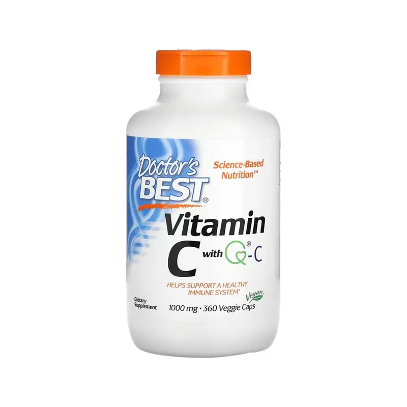 Doctor's Best Vitamin C with Q-C 1000 mg 360 kapselit