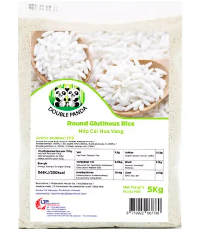 DOUBLE PANDA, ROUNDGRAIN GLUTINOUS RICE NCHV 5KG