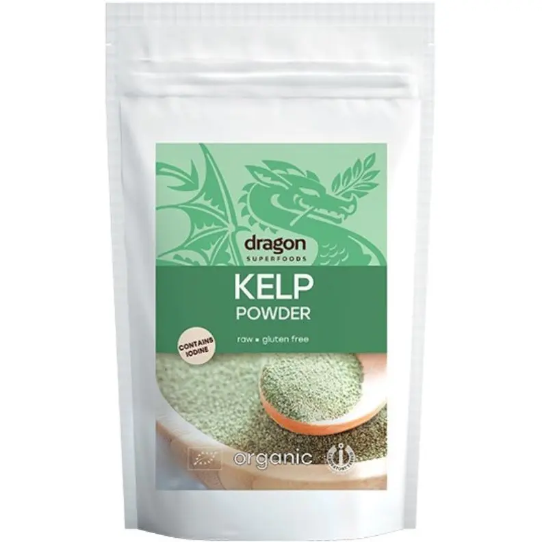 Dragon Superfoods — Kelp-jauhe, luomu, 100 g