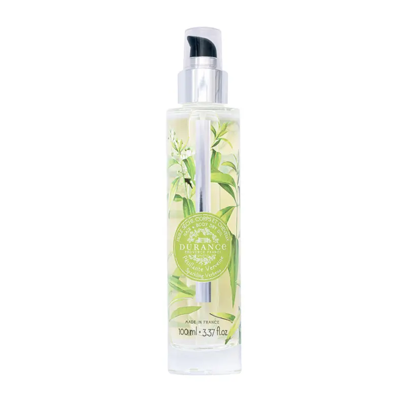 Durance kuivaöljy hiuksille ja vartalolle Sparkling Verbena 100ml