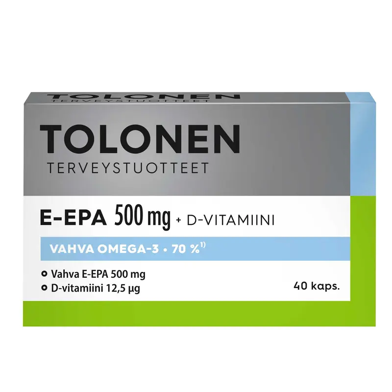 E-EPA omega-3 500 mg, 40 kaps