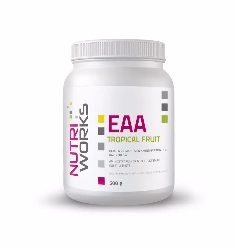 EAA 500g, Tropical Fruit, stevia