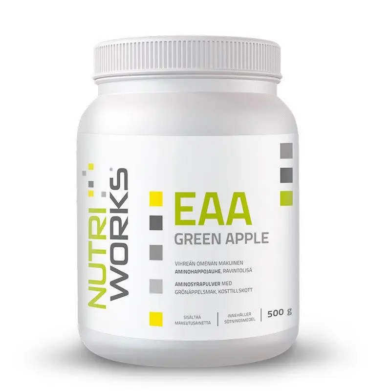 EAA Green apple (stevia) 500g, Nutri Works