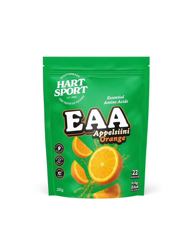 EAA - Välttämättömät aminohapot Appelsiini 250 g