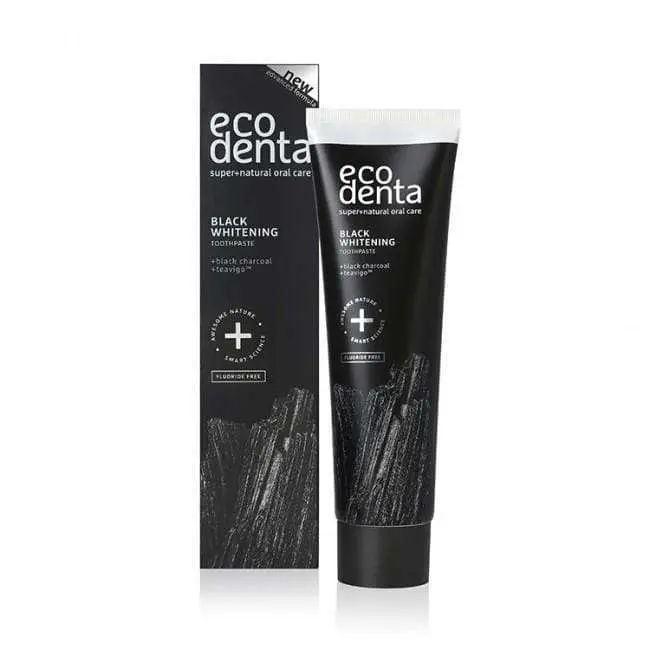 Ecodenta Black Whitening Valkaiseva Hammastahna