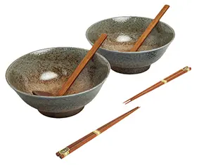 EDO RAMEN BOWL SET KI 22CM, 1 SET