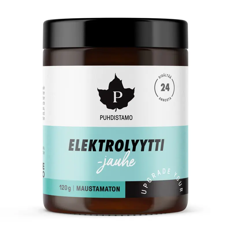 Elektrolyyttijauhe, maustamaton, 120 g