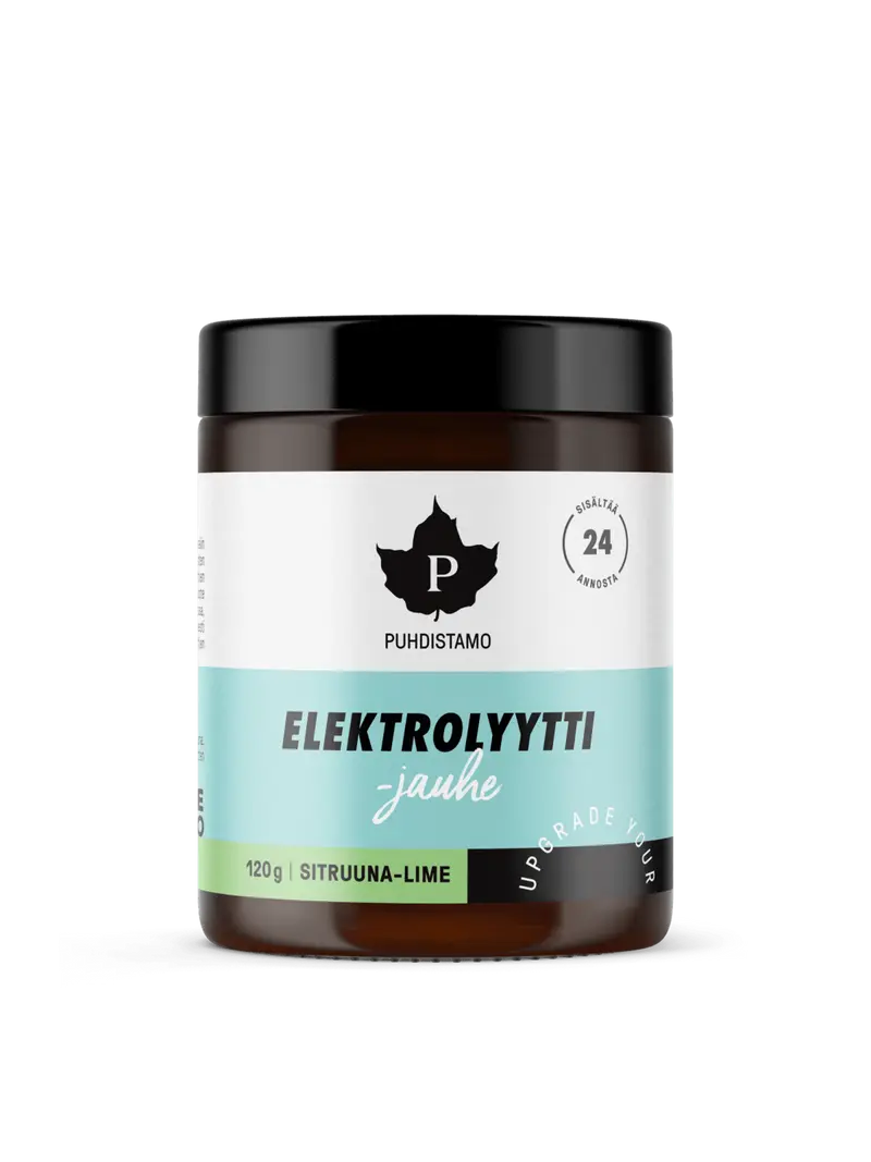 Elektrolyyttijauhe Sitruuna-Lime - 120 g