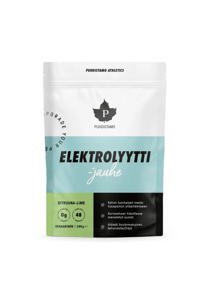 Elektrolyyttijauhe Sitruuna-Lime - 240 g