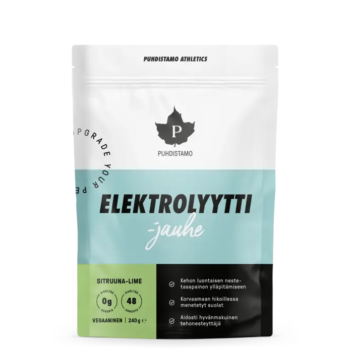 Elektrolyyttijauhe, Sitruuna-Lime 240 g