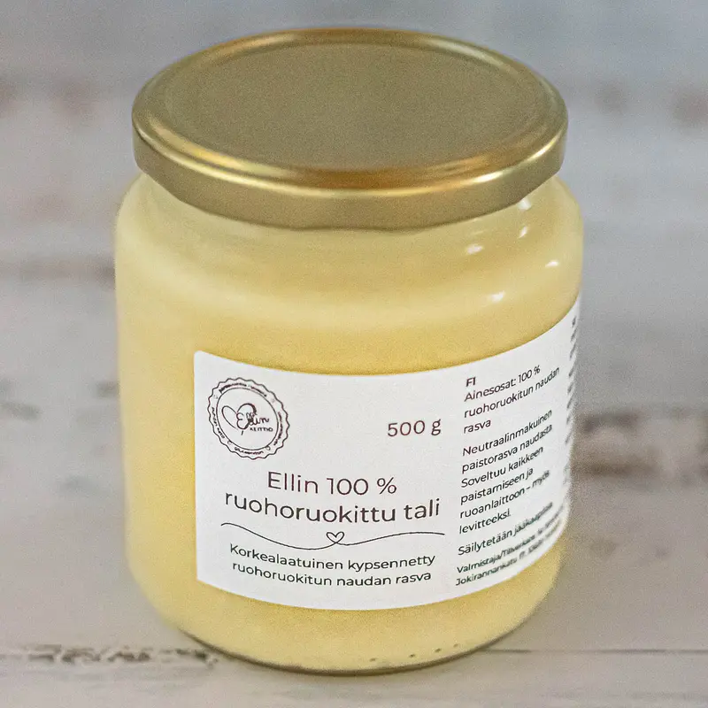 Ellin keittiö — Ellin 100 % ruohoruokittu tali, 500 g