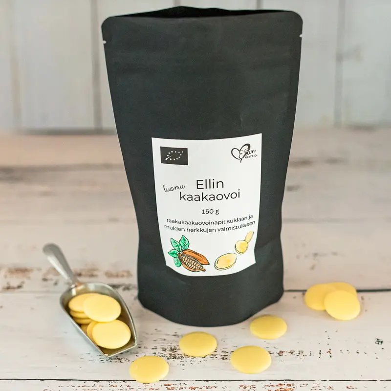 Ellin keittiö — Kaakaovoi, luomu, 150 g