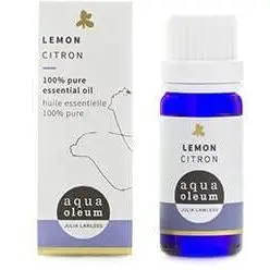 Eteerinen sitruunaöljy 10ml, Aqua Oleum