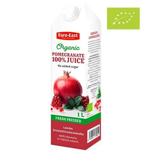 Euro-East Luomu Granaattiomenamehu