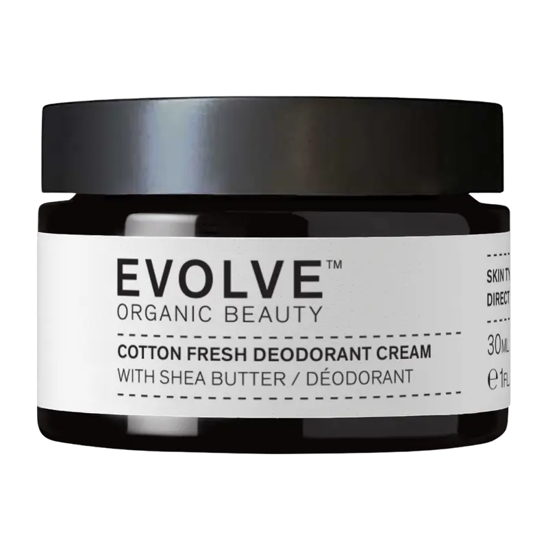 Evolve Organic Beauty Cotton Fresh Deodorant Cream - Deodoranttivoide 30 ml