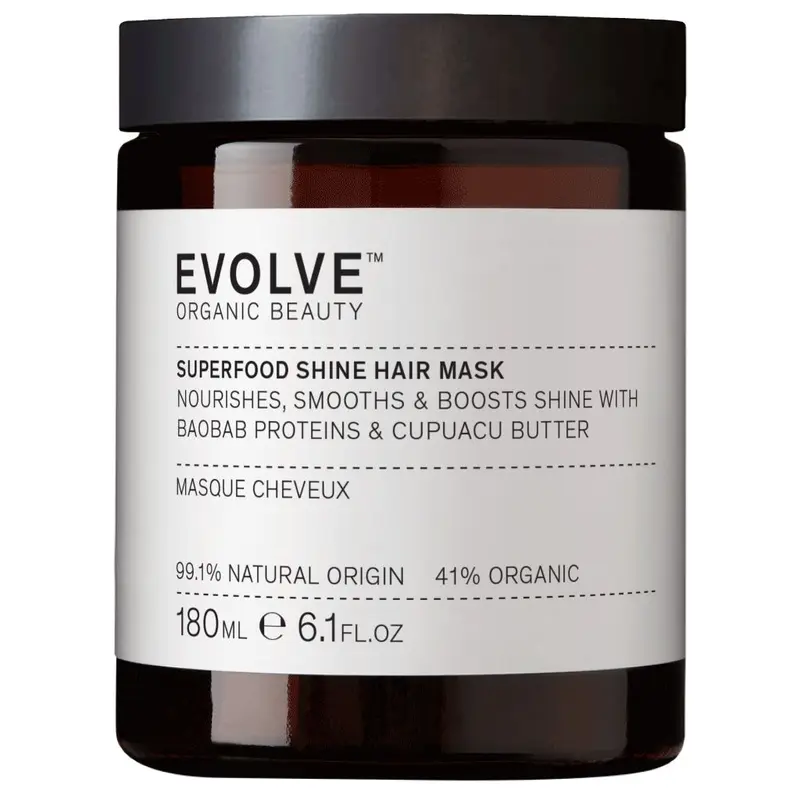 Evolve Organic Beauty Superfood Shine Hair Mask - Hiusnaamio 180ml