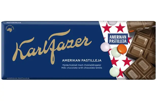 Fazer American Lentils Milk Chocolate