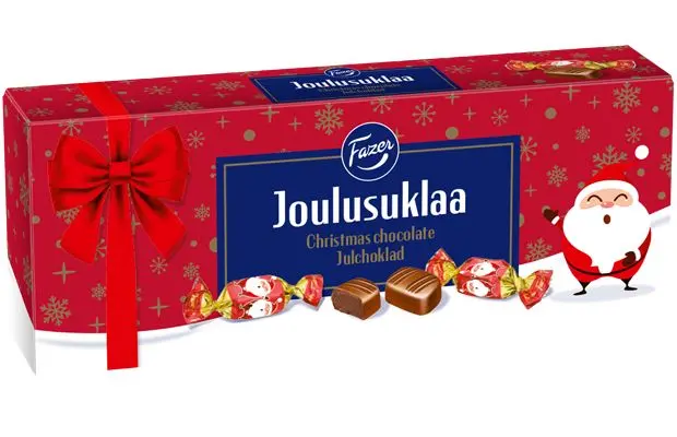 Fazer Christmas Chocolates Praline
